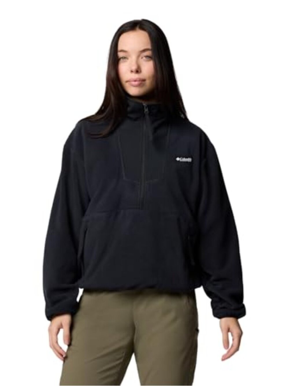 Sequoia Grove 1/2 Zip Recycled Polyester Fleece Pullover Jacket
